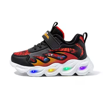 Повседневная обувь серии «Человек-паук» для детей начальной школы, кроссовки, кроссовки Disney, черный