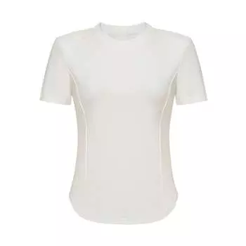 Повседневная однотонная футболка Deep Breath с подкладкой на плечах, хаки