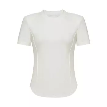 Повседневная однотонная футболка Deep Breath с подкладкой на плечах, фиолетовый