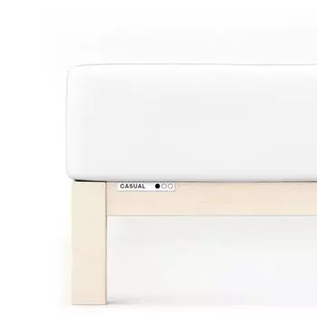 Повседневная приталенная простыня Schlafgut, белый