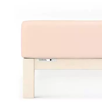 Повседневная приталенная простыня Schlafgut, красный