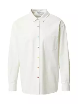 Повседневная рубашка ABOUT YOU Limited Regular fit Button Up Shirt Leonas, белый