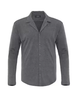 Повседневная рубашка Antioch Regular fit Button Up Shirt, антрацит