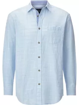 Повседневная рубашка BABISTA Regular fit Button Up Shirt Delvino, синий