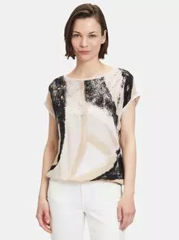 Повседневная рубашка Betty & Co, черный