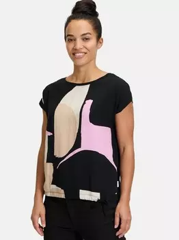 Повседневная рубашка Betty & Co, черный