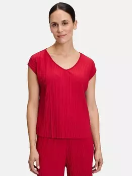 Повседневная рубашка Betty & Co, красный