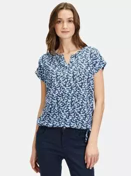 Повседневная рубашка Betty & Co, синий