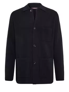 Повседневная рубашка Boggi Milano Comfort fit Button Up Shirt, ночной синий