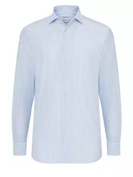 Повседневная рубашка Boggi Milano Regular fit Button Up Shirt, светло-синий