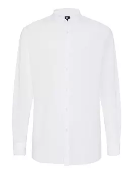 Повседневная рубашка Boggi Milano Regular fit Button Up Shirt, белый