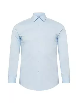 Повседневная рубашка BOSS Slim fit Button Up Shirt H-Hank, светло-синий