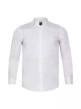 Повседневная рубашка BOSS Slim fit Button Up Shirt H-Hank, белый