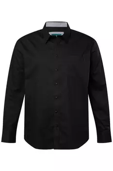 Повседневная рубашка Boston Park Regular fit Button Up Shirt, черный