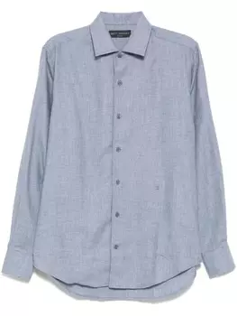 Повседневная рубашка Бретта Джонсона Brett Johnson, синий