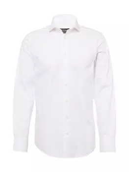 Повседневная рубашка Bruun & Stengade Regular fit Button Up Shirt Begovic, белый