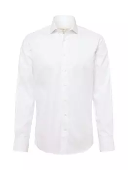 Повседневная рубашка Bruun & Stengade Regular fit Button Up Shirt Miles, белый