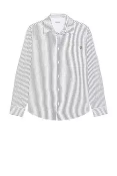 Повседневная рубашка Burberry, цвет Conifer & Chalk