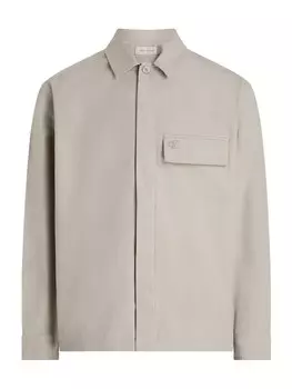 Повседневная рубашка Calvin Klein Jeans Regular fit Button Up Shirt, серый