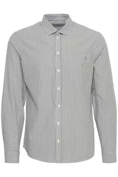Повседневная рубашка Casual Friday Regular fit Button Up Shirt Anton, темно-зеленый
