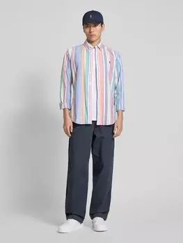 Повседневная рубашка Custom Fit с воротником на пуговицах Polo Ralph Lauren