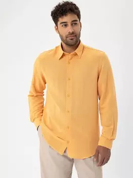 Повседневная рубашка Dandalo Comfort fit Button Up Shirt, цвет light orange