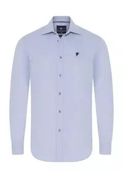 Повседневная рубашка DENIM CULTURE Regular fit Button Up Shirt Bobbie, светло-синий