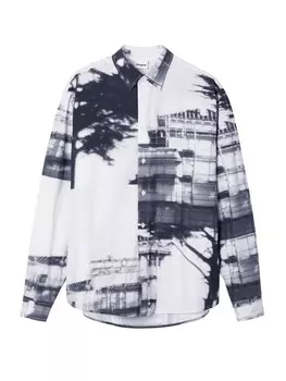 Повседневная рубашка Desigual Regular fit Button Up Shirt, белый