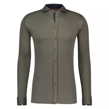 Повседневная рубашка DESOTO Slim fit Button Up Shirt, базальтовый серый