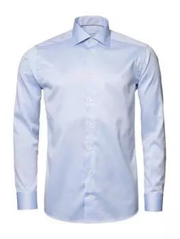 Повседневная рубашка ETON Slim fit Button Up Shirt, светло-синий