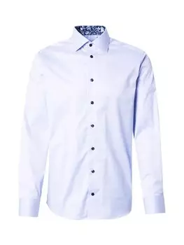 Повседневная рубашка ETON Slim fit Button Up Shirt, светло-синий