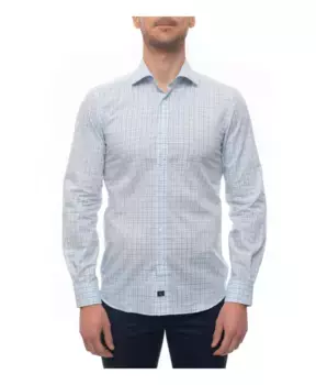 Повседневная рубашка Fay, синий