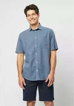 Повседневная рубашка FLORI U.S. Polo Assn., синий