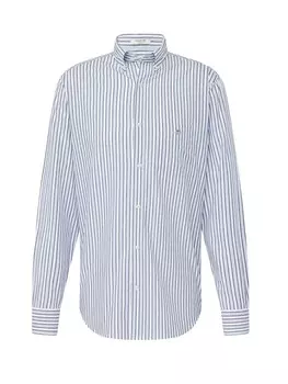Повседневная рубашка GANT Regular fit Button Up Shirt, цвет sapphire/light blue
