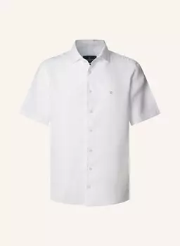 Повседневная рубашка gmd лен ss Hackett London, белый