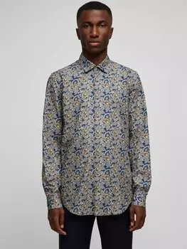 Повседневная рубашка HECHTER PARIS Regular fit Button Up Shirt, разноцветный