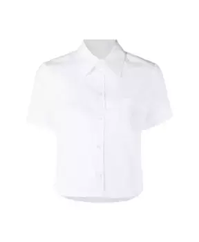 Повседневная рубашка из хлопка Dsquared2, белый