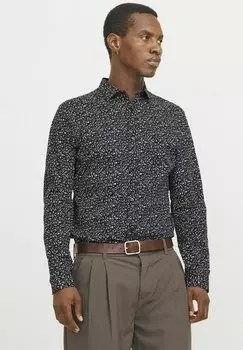 Повседневная рубашка Jack & Jones PREMIUM, темно-синий