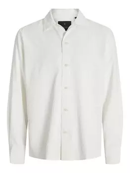 Повседневная рубашка JACK & JONES Regular fit Button Up Shirt, белый