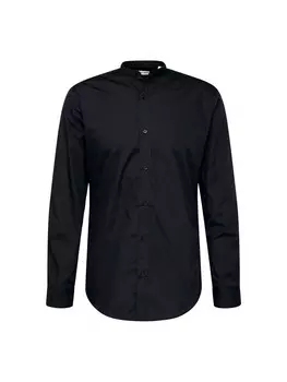 Повседневная рубашка JACK & JONES Slim fit Button Up Shirt JOE, черный
