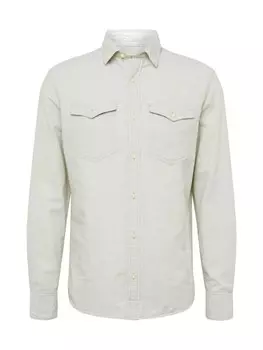 Повседневная рубашка JACK & JONES Slim fit Button Up Shirt SHERIDAN, пастельный зеленый