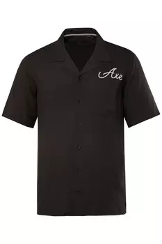 Повседневная рубашка JP1880 Regular fit Button Up Shirt, черный