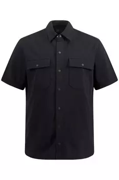 Повседневная рубашка JP1880 Regular fit Button Up Shirt, черный