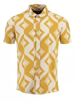 Повседневная рубашка Key Largo Regular fit Button Up Shirt, цвет camel/kitt