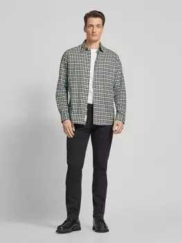 Повседневная рубашка классического кроя из чистого органического хлопка Marc O'Polo, мятный