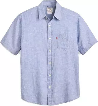Повседневная рубашка LEVI'S Comfort fit Button Up Shirt, цвет blue/mottled blue