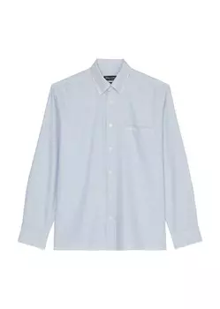 Повседневная рубашка Marc O'Polo Regular fit Button Up Shirt, цвет light blue/white
