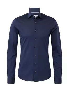 Повседневная рубашка Michael Kors Slim fit Button Up Shirt, морской синий