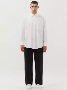 Повседневная рубашка оверсайз с длинным рукавом Studio Seidensticker, белый