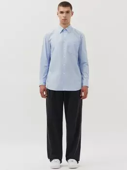 Повседневная рубашка оверсайз с длинным рукавом Studio Seidensticker, голубой